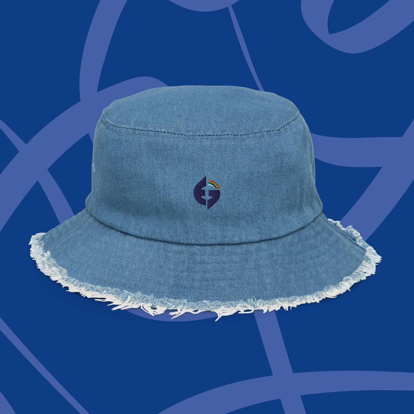 Live Proud Denim Bucket Hat