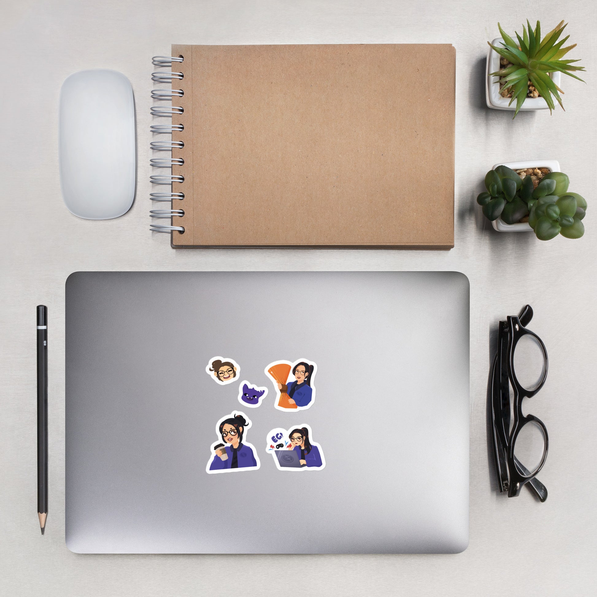 Gamer Girl Sticker Pack – Evil Geniuses Store